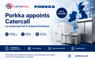 Porkka appoints Catercall as authorised UK and Ireland distributor